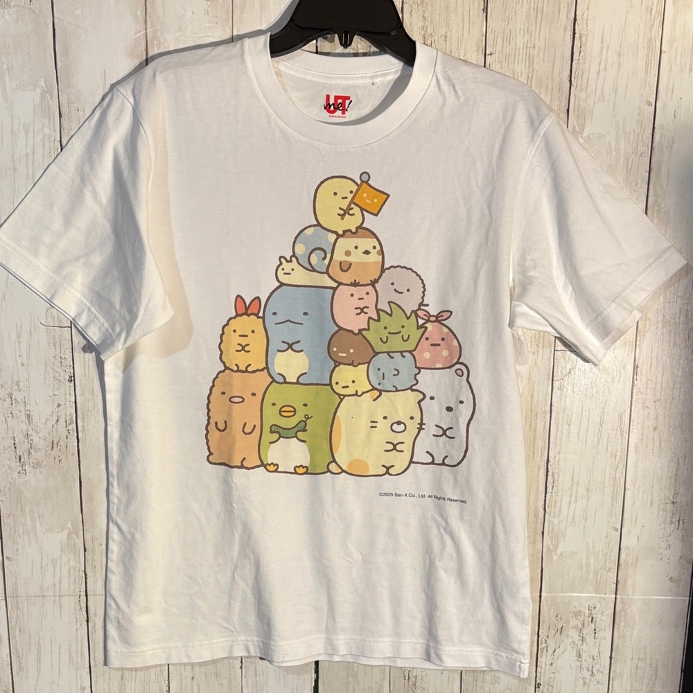 ME Makeover Essentials White Tee with Fun Character Print